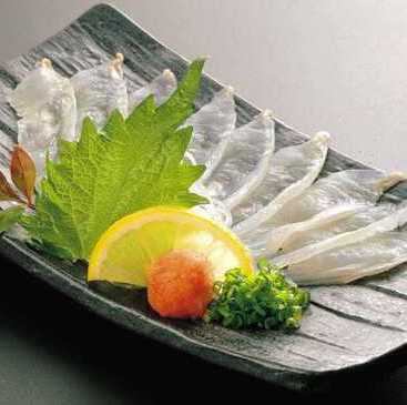 卡布苏比目鱼刺身