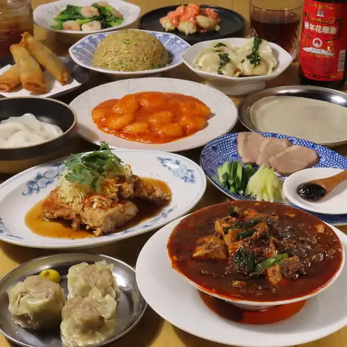 宴会向けのコース料理もご用意！