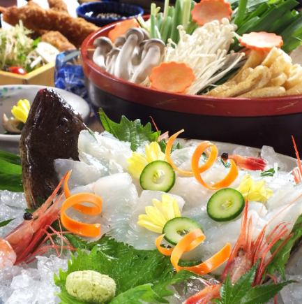 季節のコース2時間飲放付 全8品5000円(税込)