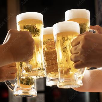 [5-9 people] All-you-can-drink for 2 hours <2,500 yen including tax>