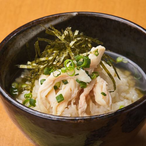 鶏出汁茶漬け