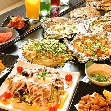 圧倒的コスパ最強！食べ放題プランを御用意しております！