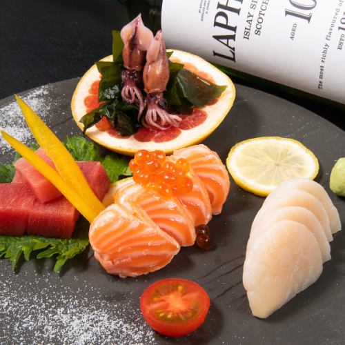 ≪Standard recommendation≫ Use fresh ingredients procured on the day ◎ 3 kinds of sashimi