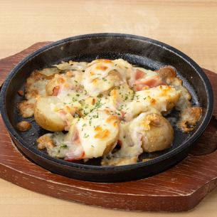 Bacon and cheese baked new potatoes