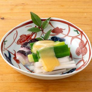 飯蛸 酢味噌和え