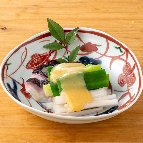 飯蛸 酢味噌和え