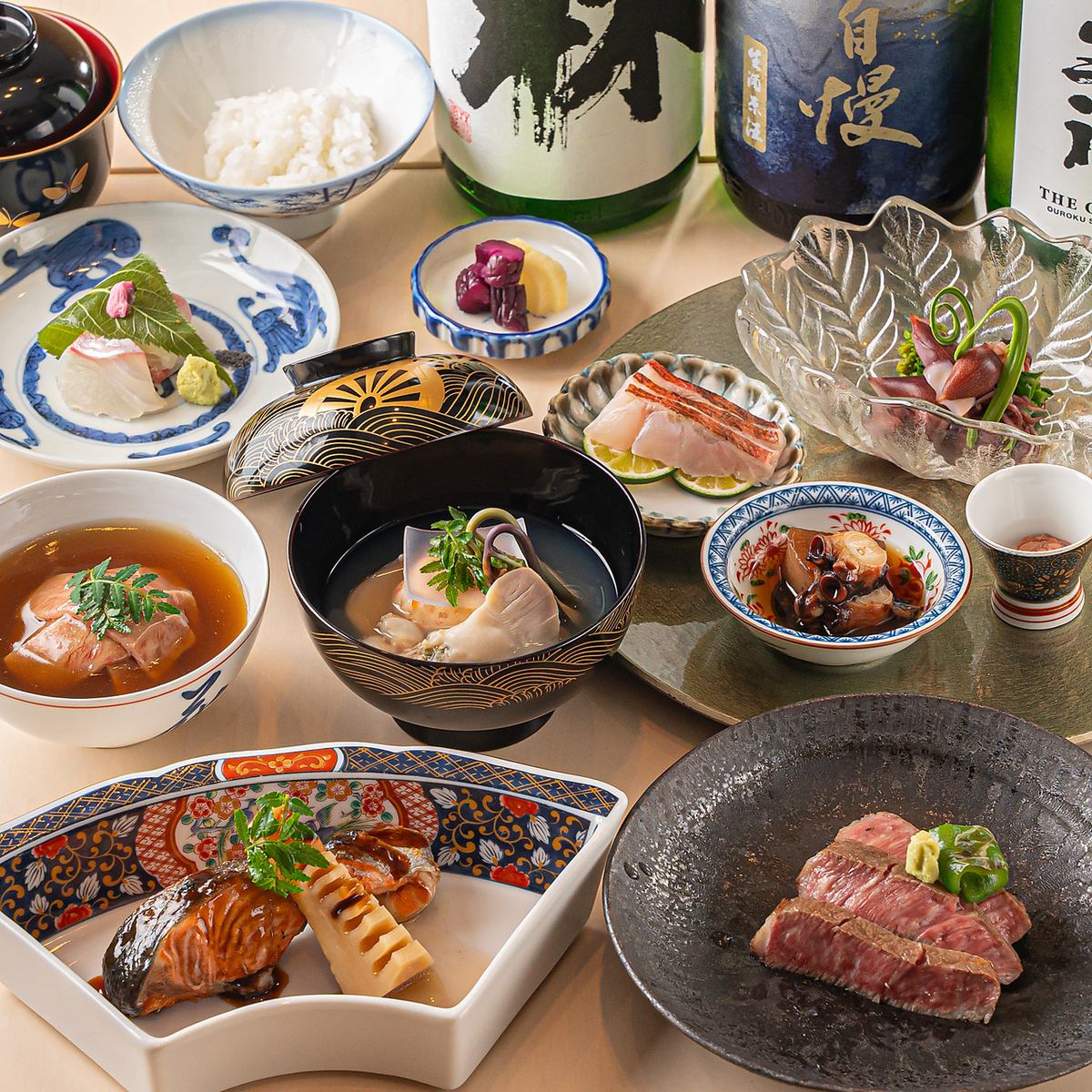 Using Kishu Binchotan charcoal throughout, the restaurant serves delicate dishes that are carefully prepared to capture the seasons, and is paired with sake...