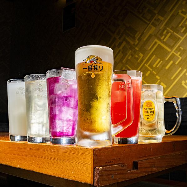 【宴会コース】は、飲み放題や持ち込みのオプションをご用意！ニーズに合わせたプランをご提案いたします。