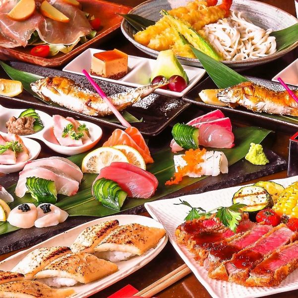 豪華！美味しさ満載【花蔵堪能コース】6000円（税込）全9品