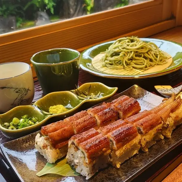 【5食限定】夏メニュー　茶蕎麦御膳　　近日新登場！