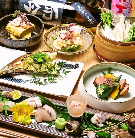 [Many private rooms] Enjoy the menu of Jigoro Honten and the menu only available at Tokian in a modern space for adults