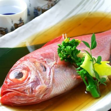 【旬の魚】季節ごとに変わる旬鮮魚を堪能ください！