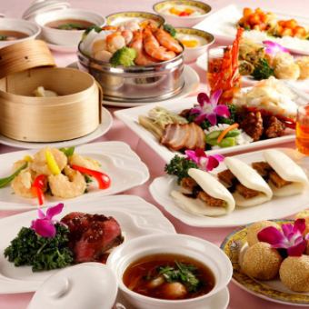 [Entertainment ◎] Authentic Chinese "Beijing Course" with 11 dishes including Peking duck, swallow's nest, and the finest shark fin, all 11,000 yen