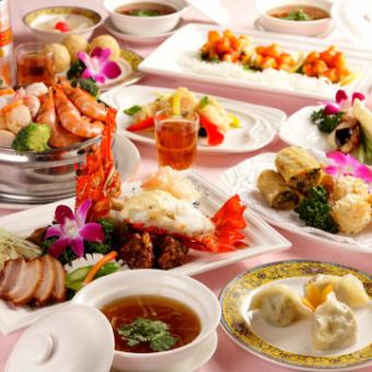 [Very filling ◎] A huge amount of seafood ◎ You'll definitely be full and satisfied with the "Sichuan Course" 10 dishes total for 8,000 yen