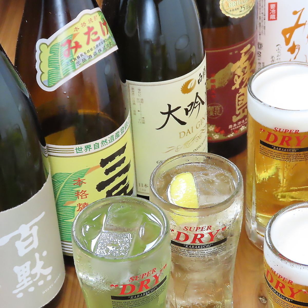 アサヒ生ビールも有◎コスパ抜群飲み放題をお楽しみ下さい☆