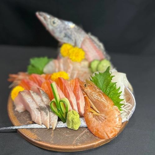 旬の新鮮魚介も味わえる！
