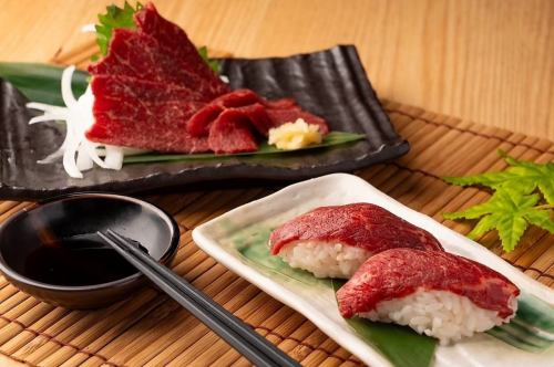 馬刺しなどの信州名物も！