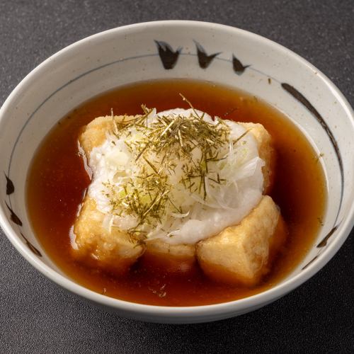 Deep-fried tofu with grated yam