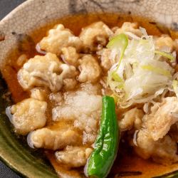 Tempura of horumon ~deep-fried~