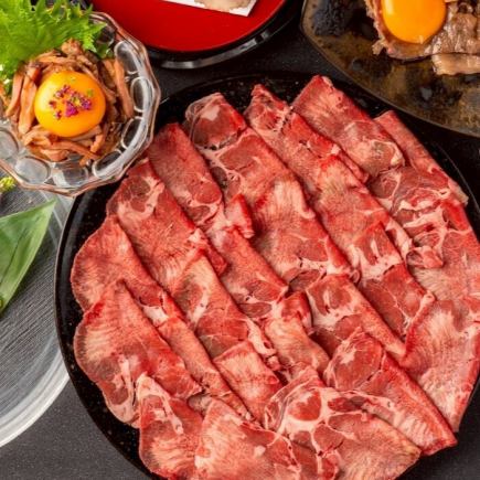 歓送迎会【お試し牛兵衛コース】3時間飲み放題×6品　牛タンしゃぶしゃぶなど 4000円