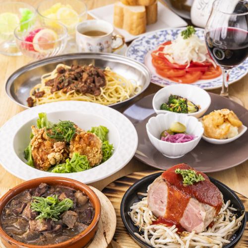 [Perfect for parties] Porco Rosso's signature four-course meal / from 3,500 yen (tax included)