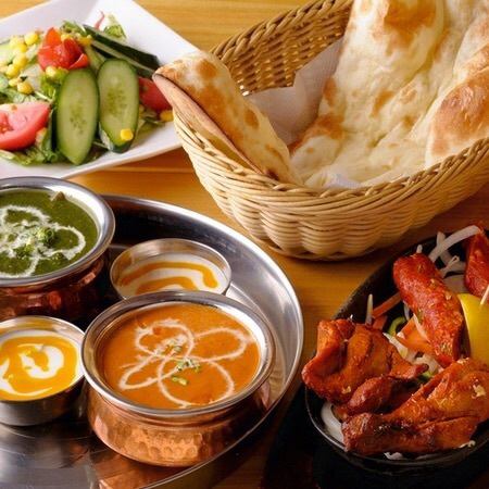 Full authentic Indian cuisine!
