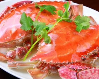 Light flavor of migratory crab