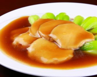 Abalone simmered in oyster sauce / Abalone cream sauce