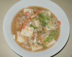 Tofu crab meat ankake / Minced tofu oyster sauce / Stewed oysters and tofu (seasonal dish)