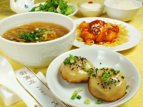 Grilled dumpling set