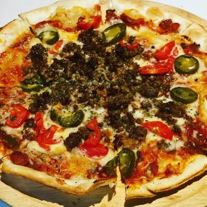 ☆タコス風ピザ