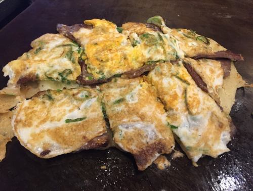 Cheese & green onion tonpei-yaki