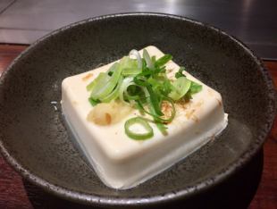 Cold Tofu/Kimchi/Moromi Cucumber