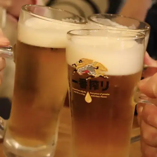 仲間で集まってワイワイ！【宴会わいわいコース】3時間飲み放題付き◎