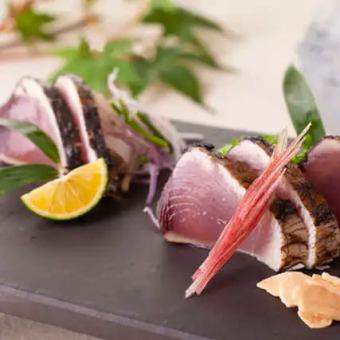 2 hours all-you-can-drink included | 8 dishes including bonito and chicken thigh skewer "Kotoki Course" 4500 yen ⇒ 3500 yen