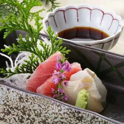500 yen off for lunch parties only | "Uma no Hoku Course" with 8 dishes including seasonal kakiage and up to 3 hours of all-you-can-drink