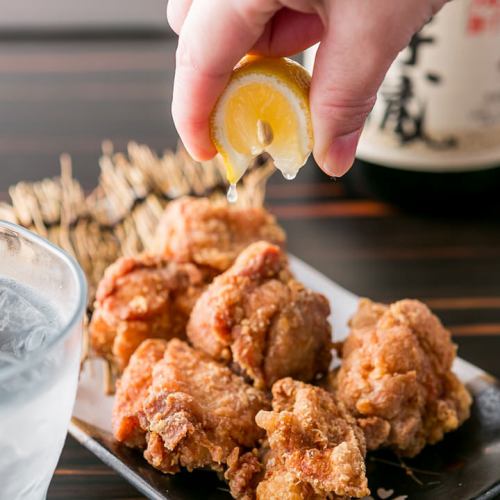 地鶏の唐揚げ