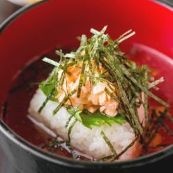 《Meal》Sayama Chazuke (plum and salmon)