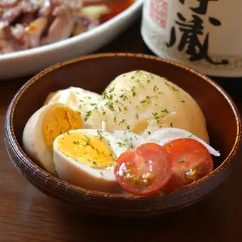 おでん出汁のポテトサラダ