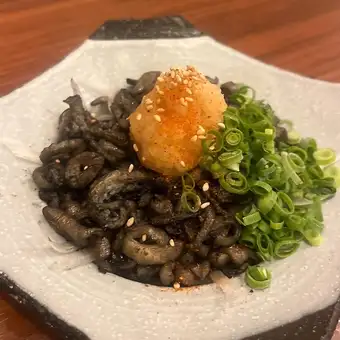 温かい とり皮ポン酢