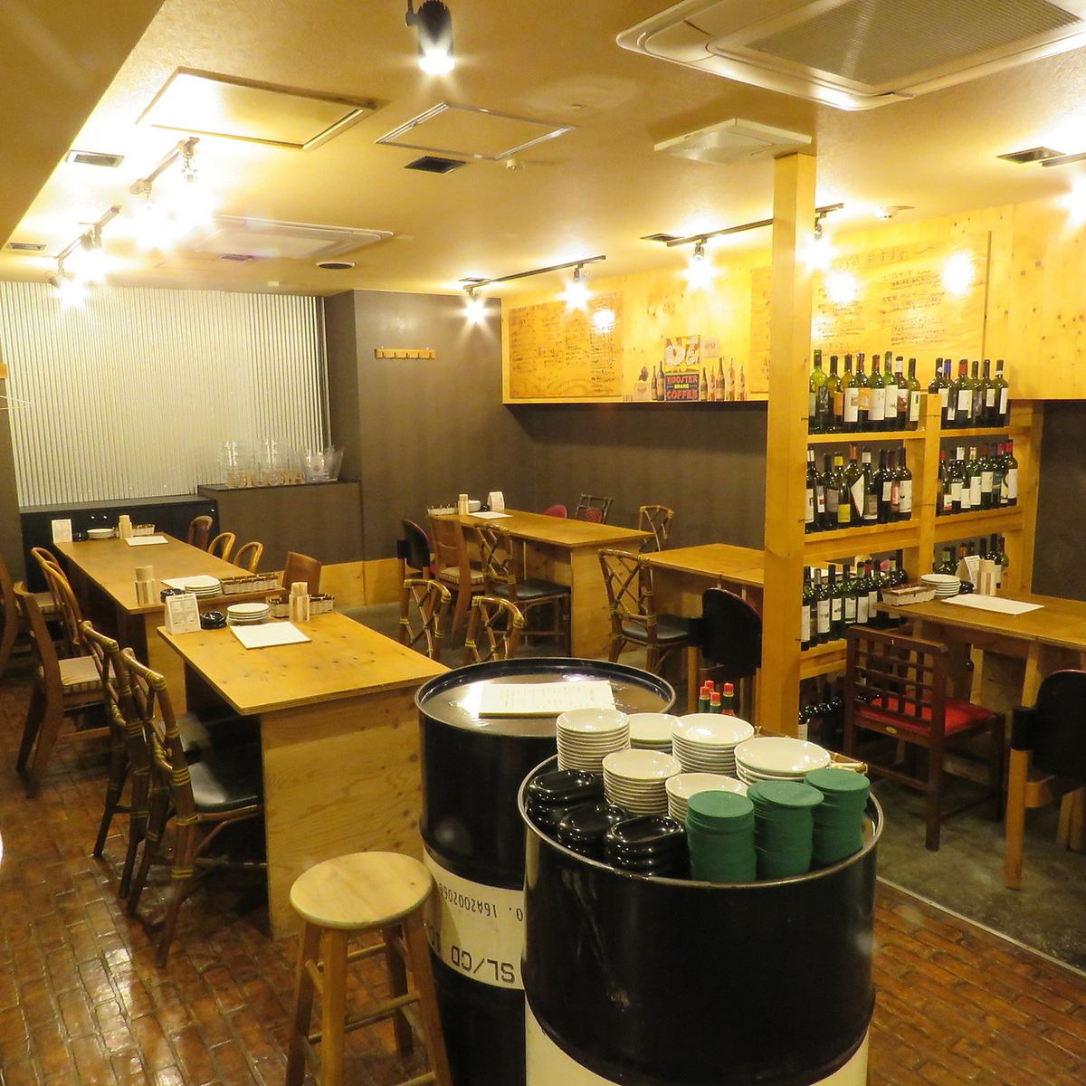 広々とした店内は30名様まで貸切OK♪お早めにお問い合わせを♪