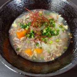 野菜と牛テールのスープ