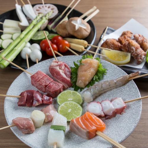 大人女性に贈る創作串揚げ