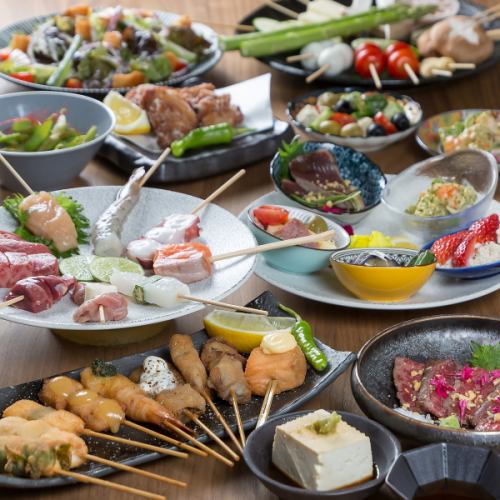 貸切宴会にはコースを。