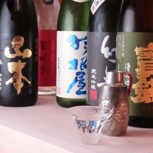 豊富なアルコールメニュー