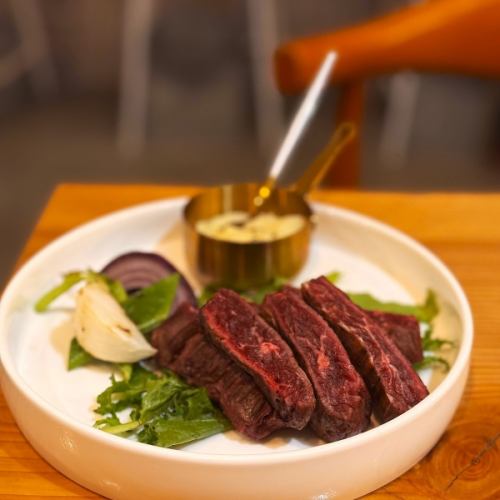 ハラミステーキ＆マッシュポテト