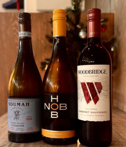 ワインも取り揃えてます