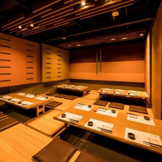 お子様連れのママ会などでも大人気の掘りごたつ席です！お昼のご宴会などもご予約で承りますので、お気軽にお問い合わせください！