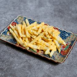 Cheddar cheese fries