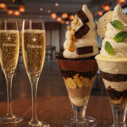 〆パフェコース☆女子会におすすめ☆当店人気のパフェ1品 飲み放題 60分【2,500円】